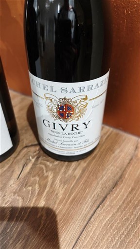 Bourgondië Givry Michel Sarrazin Sous La Roche Niet-geïntegreerd