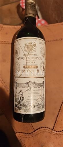 La Rioja Rioja Marqués de Riscal Reserva 1995