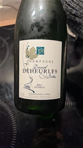 Champagne Daniel Déheurles & Filles Brut Réserve Non Millésimé