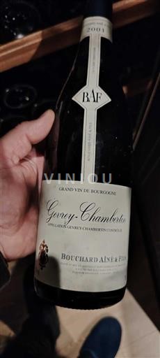 Bourgogne Gevrey-chambertin Bouchard Aîné & Fils 2001