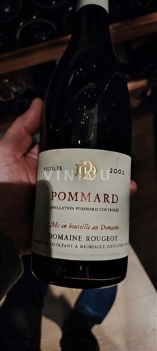 Bourgogne Pommard Domaine Rougeot 2002