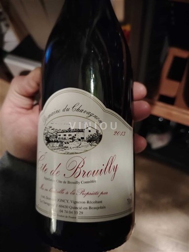 Beaujolais Côte-de-brouilly Domaine Chavarignon 2013