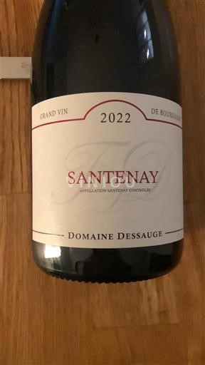 Bourgogne Santenay Domaine Ssauge 2022