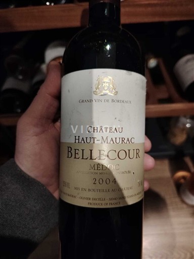 Bordeaux Médoc Château Haut-Maurac Bellecour 2004