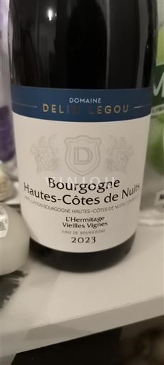 Burgundy Hautes Côtes de Nuits Delin Legou L'Hermitage Vieilles Vignes 2023