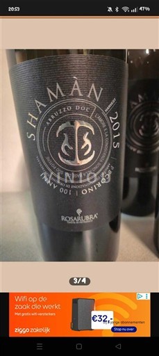 Abruzzo Montepulciano d'Abruzzo Rosarubra Shaman 2015