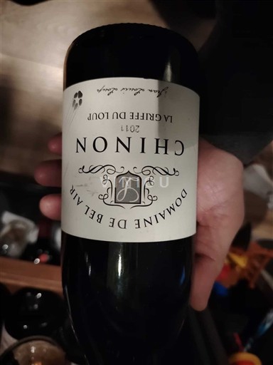 Loire Valley Chinon Domaine Bel Air La Cerfée du Loup 2011