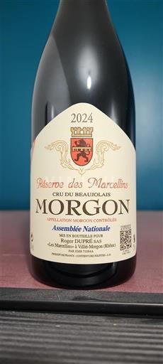 Beaujolais Morgon Les Vins Roger Dufour Réserve des Marcellins 2024
