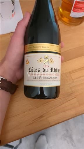 Vallée du Rhône Côtes-du-rhône Chevalier Augustin Florent Les Pierrasques 2023