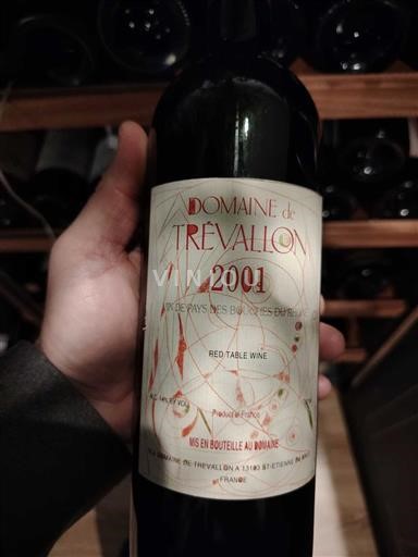 Alps and Rhone Valley Alpilles Domaine Trévallon 2001