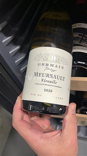 Burgundi Meursault Germain Philippe Vireuils 2020