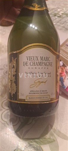 Champagne Ikke specificeret Distillerie Jean Goyard Vieux Marc de Champagne Ikke årgangsbestemt