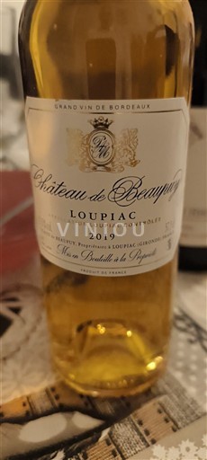 Burdeos Loupiac Château Beaulieu 2019