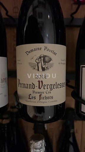 Bourgogne Pernand-vergelesses Premier Cru Domaine Pavelot Les Fichots 2018