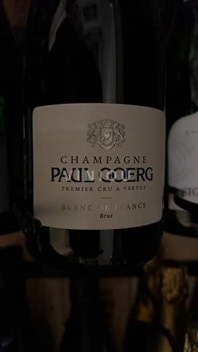 Champagne Premier Cru Paul Goerg Blanc de Blancs Niet-geïntegreerd