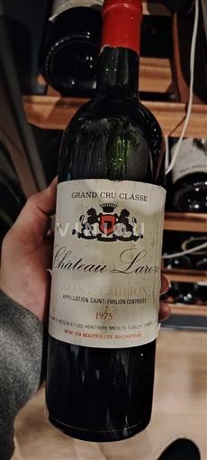Bordeaux Saint-Émilion Château Laroze 1975