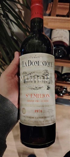 Bordeaux Saint-Émilion Grand Cru Château La Dominique 1974