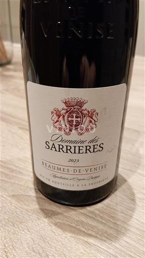 Valle del Ródano Beaumes de Venise Domaine S Sarrières 2023