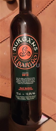 Galicien Rías Baixas Burgáns Albariño 2013