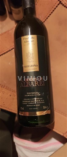 Galicien Rías Baixas Condes de Albarei Albariño 1997