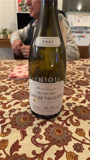 Bourgogne Clos-de-vougeot Grand Cru Domaine Meo-Camuzet 2007