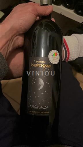 Provenza, bajo valle del Ródano, Córcega Vaucluse Domaine Coulet Rouge Nuit étoilée 2016