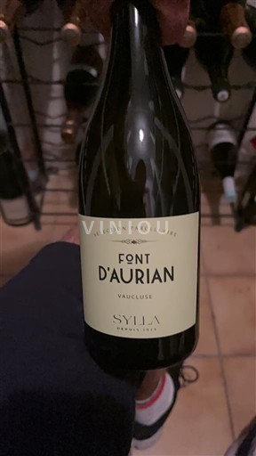 Viinit Blanc demi-sec Font d'Aurian Sylla Non millésimé Ranska Provence, Ala-Rhônen laakso, Korsika Vaucluse IGP