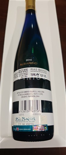 Galicien Rías Baixas Hammeken Cellars Albariño 2014