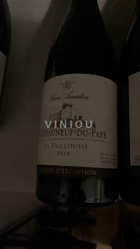Vale do Ródano Châteauneuf-du-Pape Pierre Amadieu La Paillousse 2018