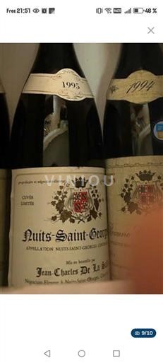Burgundy Nuits-Saint-Georges Jean-Charles De La Souchère Limitée 1995