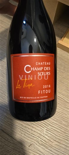Langvedok Fitou Chateau Champ des Soeurs La Tina 2016