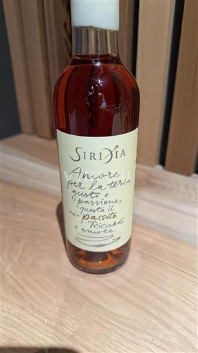 Väkevät viinit Blanc sec Amore per la terra, gusto e passione, Tutto il Passito Riccardi Siridia 2018 Italia Veneto Veneton viinit IGT