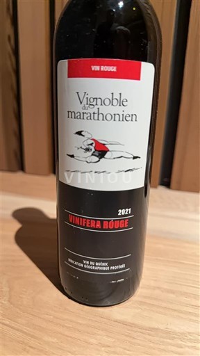 Québec Vignoble du Marathonien Vinifera Rouge 2021