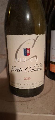 Burgund Petit-chablis Union des Viticulteurs de Chablis 2020