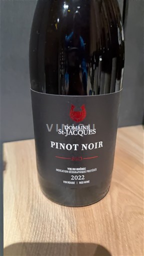 Québec Nespecifikováno Domaine St-Jacques Pinot Noir 2022