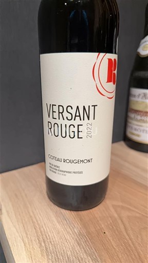 Viinit Rouge sec Versant Rouge Coteau Rougemont 2022 Kanada Quebec Montérégie