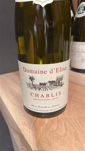 Borgoña Chablis Domaine Elise 2023