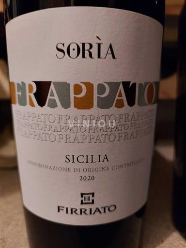 Sicilia Firriato Sorìa Frappato 2020