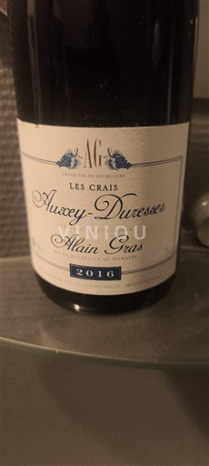 Borgoña Auxey-duresses Premier Cru Alain Gras Les Crais 2016