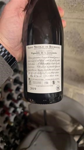 Loire Valley Saint-Nicolas-De-Bourgueil Vignoble de la Jarnoterie 2019