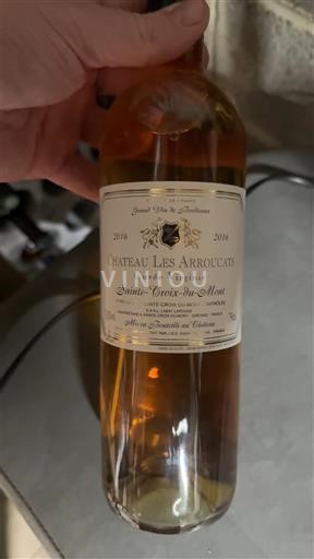 Bordeaux Sainte-Croix-Du-Mont Château Les Arroucats Virginie 2016