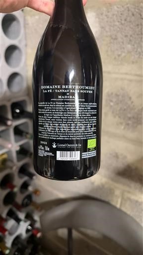 Sydvestfrankrig Madiran Domaine Berthoumieu La Fée / Tannat Sans Soufre 2021