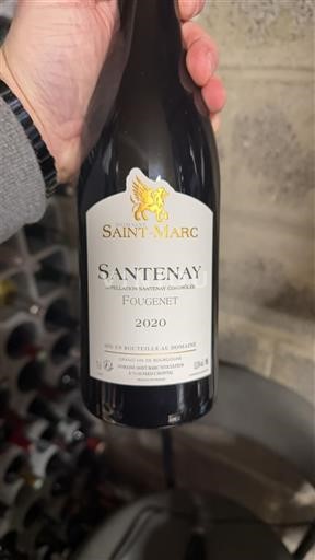 Bourgogne Santenay Saint-Marc Fougenet 2020