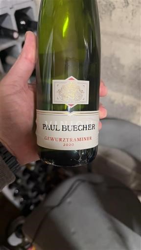 Elzas Gewurztraminer Paul Buecher 2020