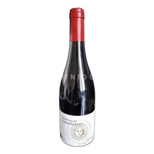 Vin Rouge sec Le Trou de l'Ermite Château Caraguilhes 2022 France Languedoc Corbières-boutenac AOC