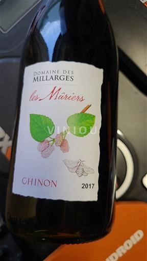 Thung lũng sông Loire Chinon Domaine S Millarges Les Mûriers 2017