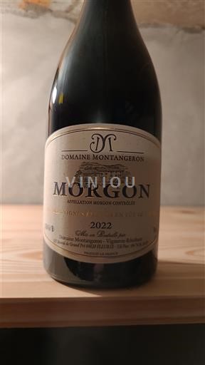 Beaujolais Morgon Domaine Montangeron Vieilles vignes 2022
