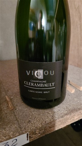 Champagne Clérambault Carte Noire Brut 2025