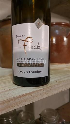 Alsasko Alsasko Grand Cru Grand Cru Domaine Feck Zinnkoepflé 2019