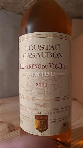 Zuidwest-Frankrijk Pacherenc-du-vic-bilh Loustau Casaubon 2001